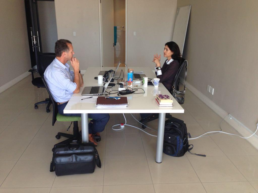 2013: Three blank laptops, a kettle, and a vision